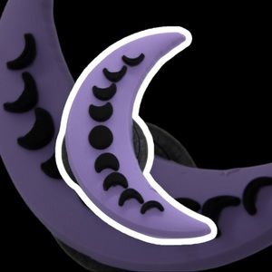 Moon Phases Croc Charm Jibbitz